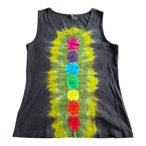 Women's Tank Top Size Large Chakra Brand New Tie Dye